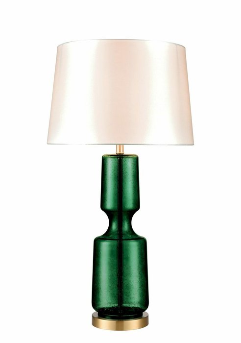 Настольная лампа Paradise бело-зеленого цвета