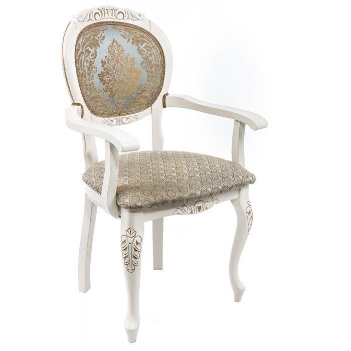Кресло Adriano молочно-бежевого цвета