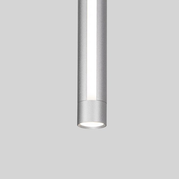 Подвесной светодиодный светильник Strong серебряного цвета - купить Подвесные светильники по цене 2210.0