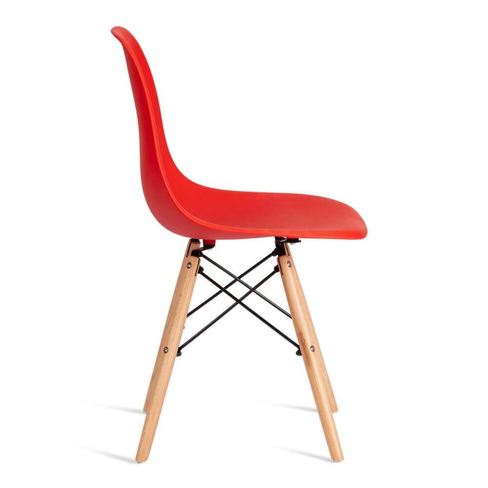 Набор из четырех стульев Cindy Chair красного цвета - лучшие Обеденные стулья в INMYROOM