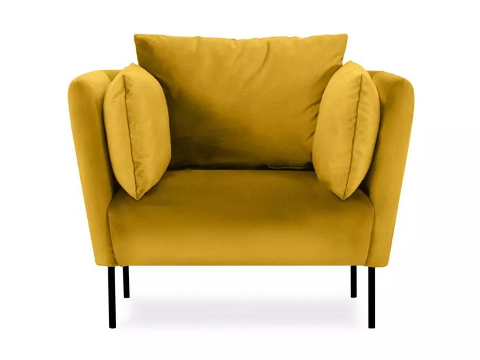 Кресло Copenhagen горчичного цвета - купить Интерьерные кресла по цене 47880.0