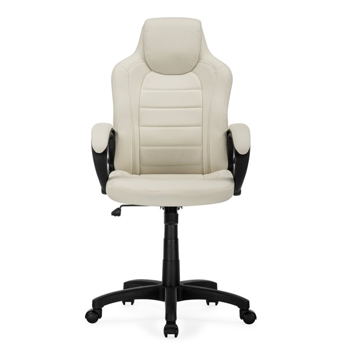 Компьютерное кресло Kadis кремового цвета - лучшие Офисные кресла в INMYROOM