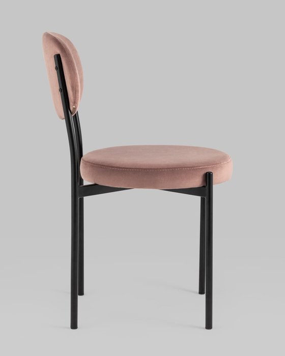 Стул Бриф пыльно-розового цвета - лучшие Обеденные стулья в INMYROOM