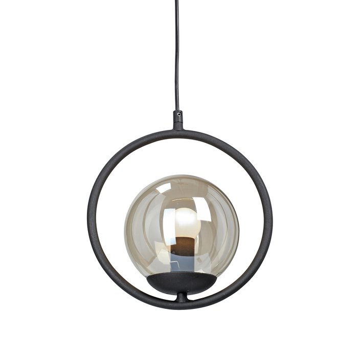 Подвесной светильник V2946-1/1S (стекло, цвет светло-коричневый) - купить Подвесные светильники по цене 4150.0