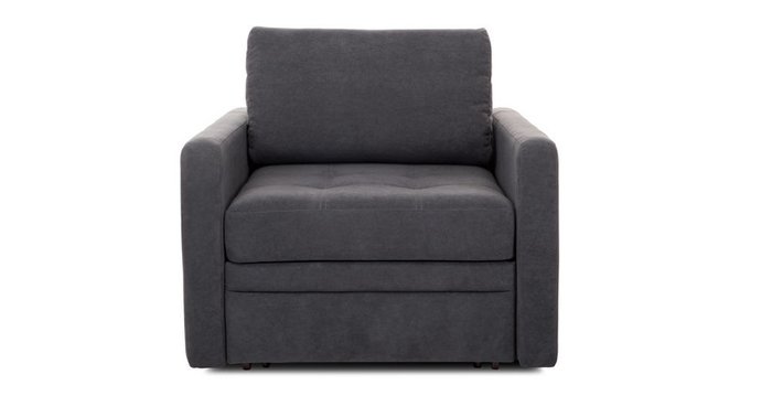 Кресло-кровать Бруно черного цвета  - купить Интерьерные кресла по цене 59112.0