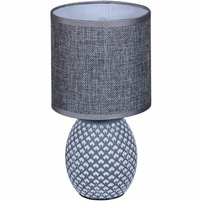 Настольная лампа 98401-0.7-01 GREY (ткань, цвет серый) - купить Настольные лампы по цене 1080.0