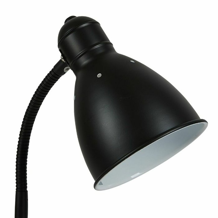 Настольная лампа UML-B701 E27 BLACK (металл, цвет черный) - купить Рабочие лампы по цене 1975.0