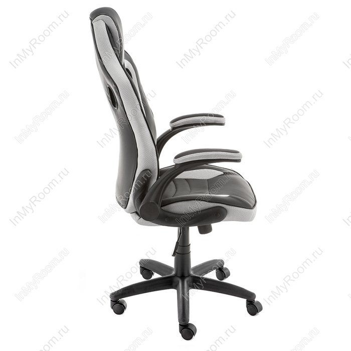 Компьютерное кресло Cobr черно-серого цвета - лучшие Офисные кресла в INMYROOM