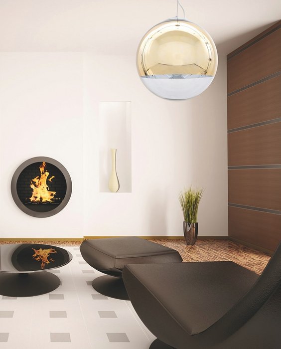 Подвесной светильник Ibiza золотого цвета - купить Подвесные светильники по цене 4250.0