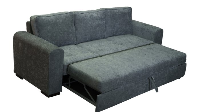 Прямой диван-кровать Майами серого цвета - лучшие Прямые диваны в INMYROOM