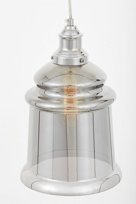 Подвесной светильник Lumina Deco Moletti LDP 6844-1 CHR+GY - лучшие Подвесные светильники в INMYROOM