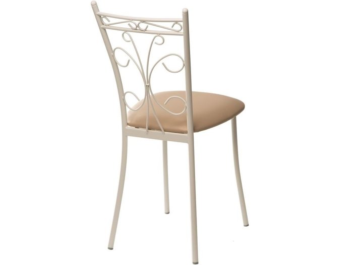 Стул Неаполь бело-бежевого цвета - лучшие Обеденные стулья в INMYROOM