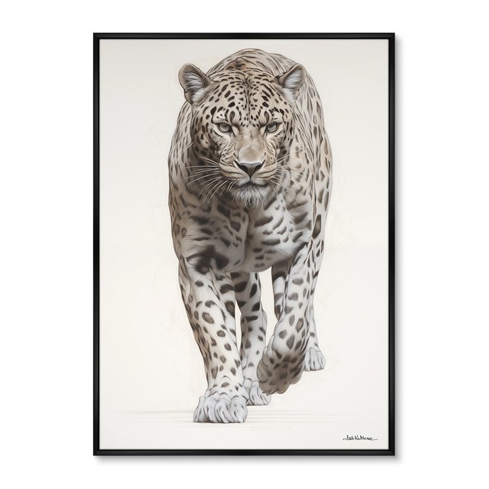 Репродукция картины Leopards, No 2, 2024г.