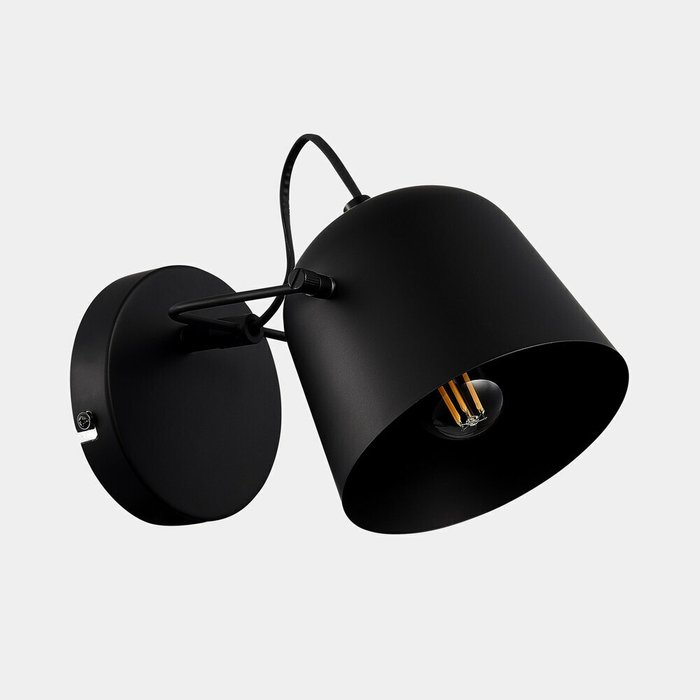 Светильник настенный Черный/Черный E27 1*40W BLANK - лучшие Бра и настенные светильники в INMYROOM