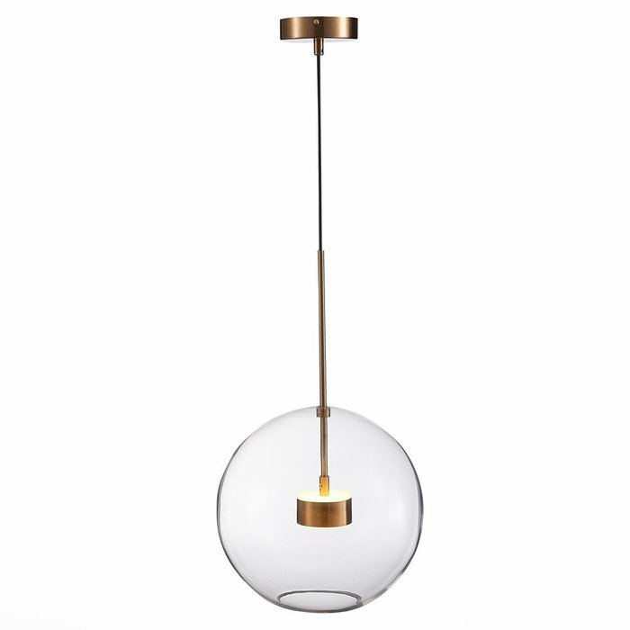  Светильник подвесной Bopone с прозрачным плафоном - купить Подвесные светильники по цене 13490.0