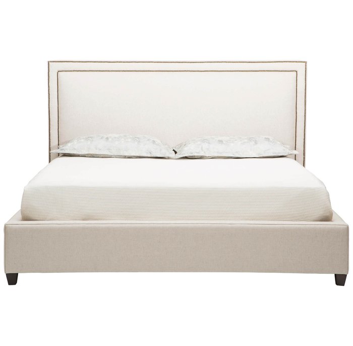Кровать Dakota2 светло-бежевого цвета 160х200  - купить Кровати для спальни по цене 102000.0