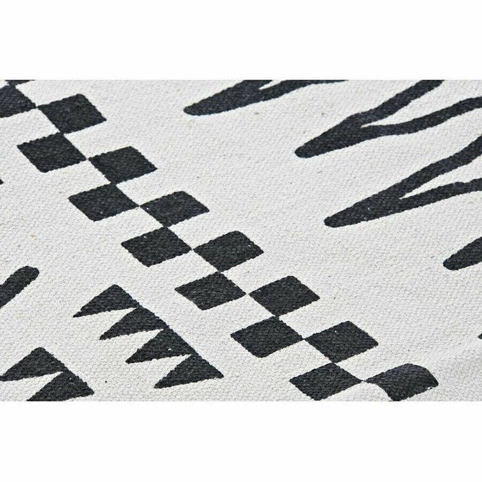 Ковер из полиэстера 160x250 бело-черного цвета - лучшие Ковры в INMYROOM