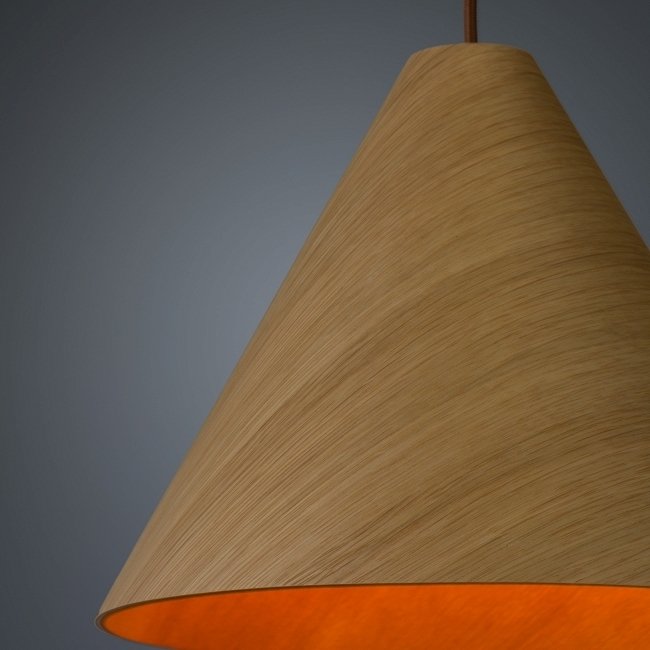 Подвесной светильник Forest с плафоном из дерева  - лучшие Подвесные светильники в INMYROOM