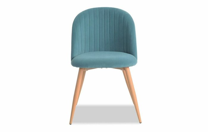 Обеденный стул Angela бирюзового цвета - купить Обеденные стулья по цене 8777.0