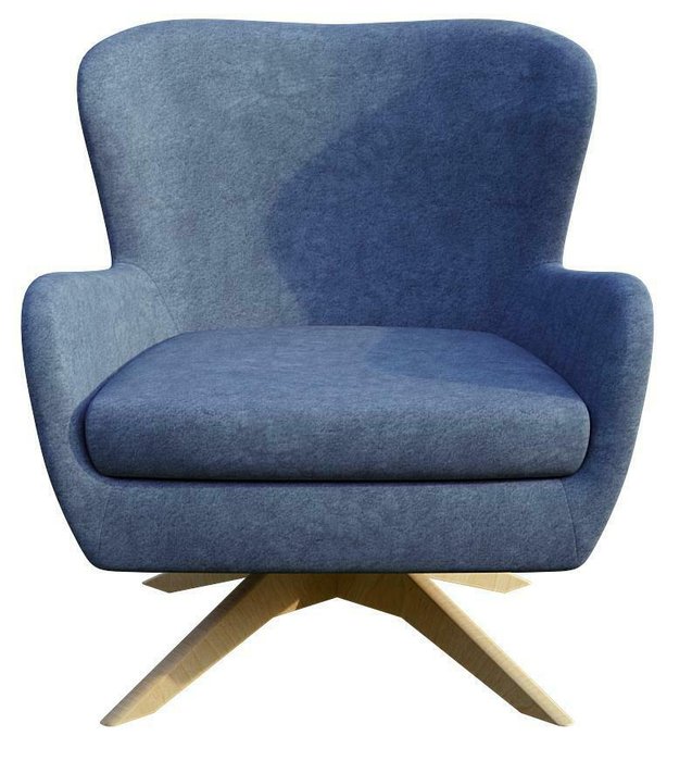 Кресло Фэй синего цвета - купить Интерьерные кресла по цене 69090.0