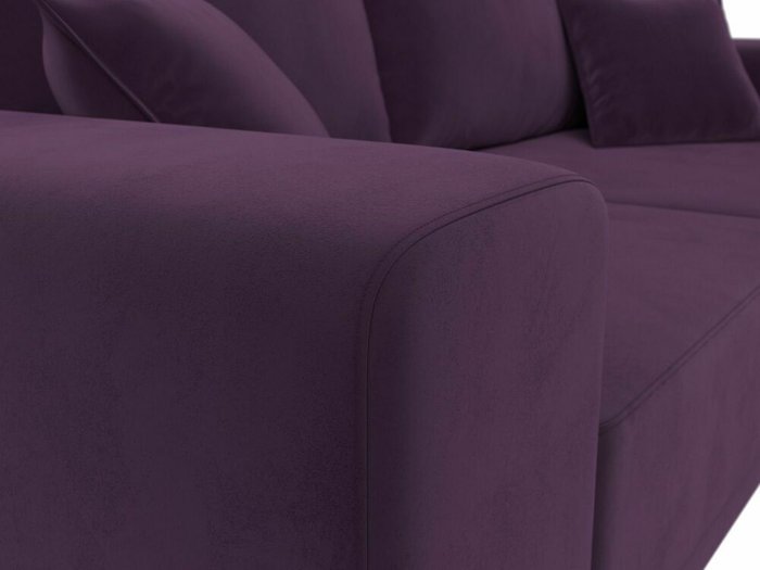 Прямой диван Льюес темно-фиолетового цвета  - лучшие Прямые диваны в INMYROOM