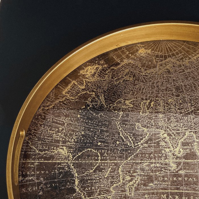 Поднос World Tray 45х45 коричневого цвета - купить Подносы по цене 8190.0