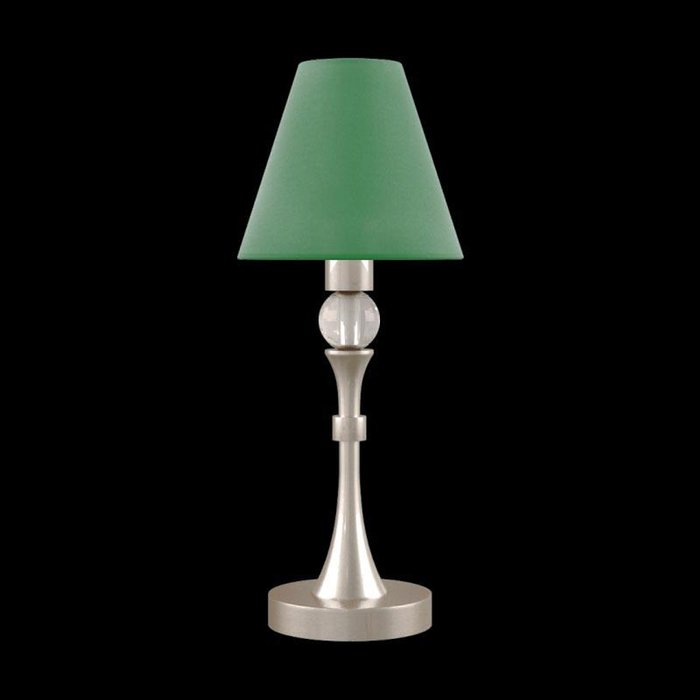Настольная лампа Eclectic с зеленым абажуром  - купить Настольные лампы по цене 1970.0