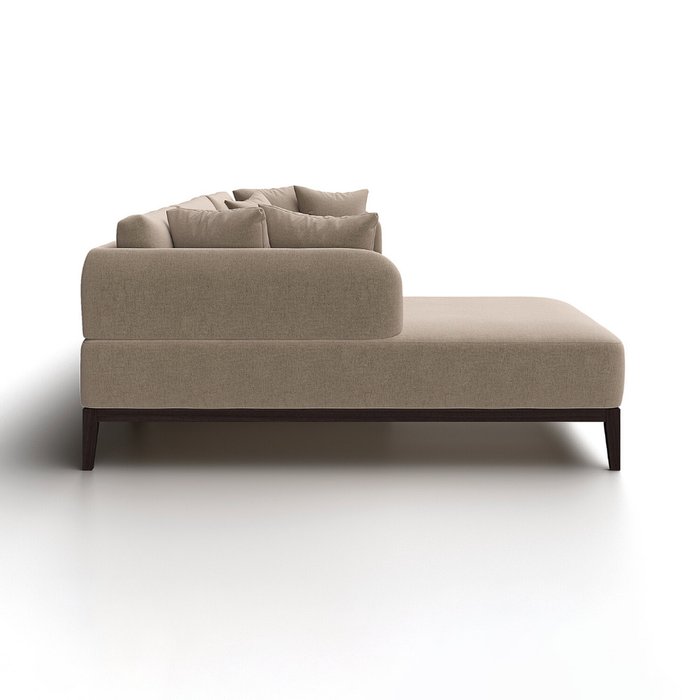 Угловой модульный диван Wind Sectional бежевого цвета - лучшие Угловые диваны в INMYROOM