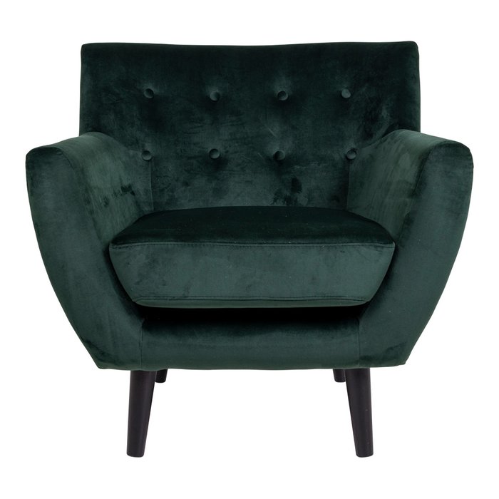 Кресло Monte темно-зеленого цвета - купить Интерьерные кресла по цене 51800.0