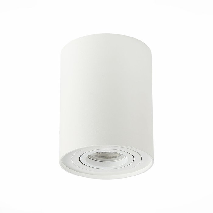Светильник потолочный Мат. белый GU10 1*50W  D98xH124 220V Без ламп TORUS - купить Потолочные светильники по цене 2020.0