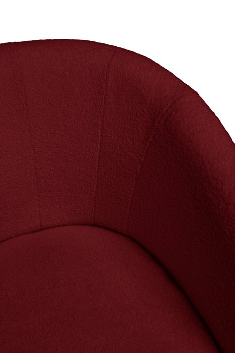 Кресло Мод бордового цвета - лучшие Интерьерные кресла в INMYROOM