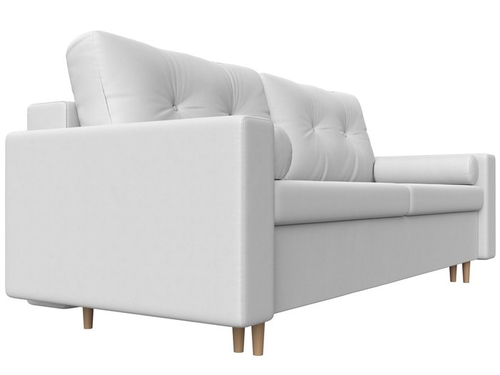 Прямой диван-кровать Белфаст белого цвета (тик-так/экокожа) - лучшие Прямые диваны в INMYROOM