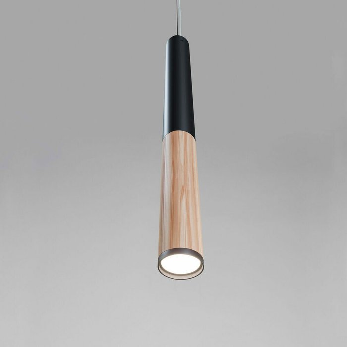 Подвесной точечный светильник Vector Spot из оливкого ясеня - купить Подвесные светильники по цене 9490.0