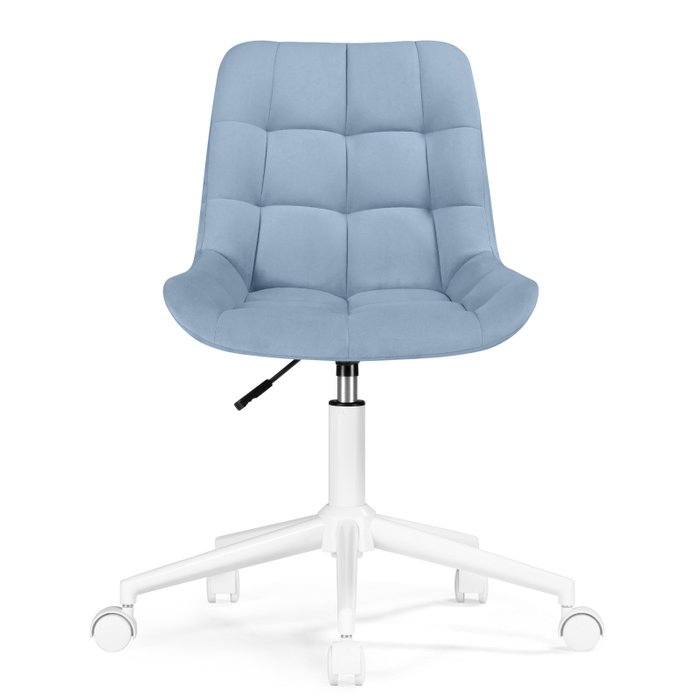Стул офисный Честер голубого цвета - купить Офисные кресла по цене 7590.0