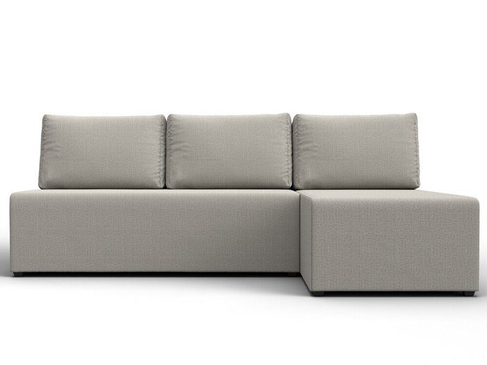 Угловой диван-кровать Поло бежевого цвета правый - купить Угловые диваны по цене 39990 Угловой диван-кровать Поло бежевого цвета правый - купить Угловые диваны по цене 39990