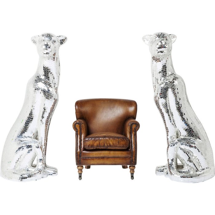 Статуэтка Panther серебряного цвета - купить Фигуры и статуэтки по цене 295750.0