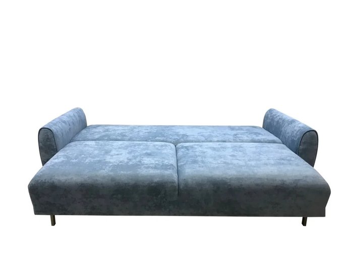 Диван Брюгге голубого цвета - купить Прямые диваны по цене 62300.0