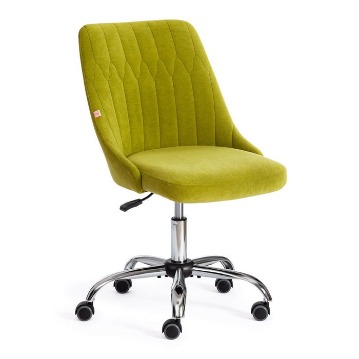 Кресло Swan зеленого цвета