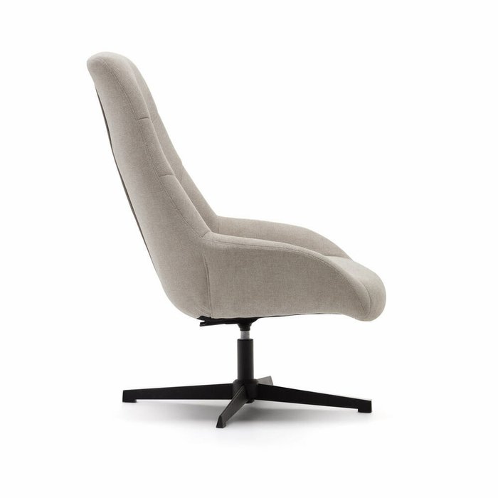 Вращающееся кресло Celida бежевого цвета - купить Интерьерные кресла по цене 81990.0