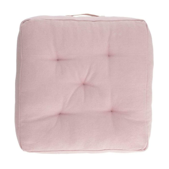 Подушка Sarit 60x60 из хлопка розового цвета Подушка Sarit 60x60 из хлопка розового цвета