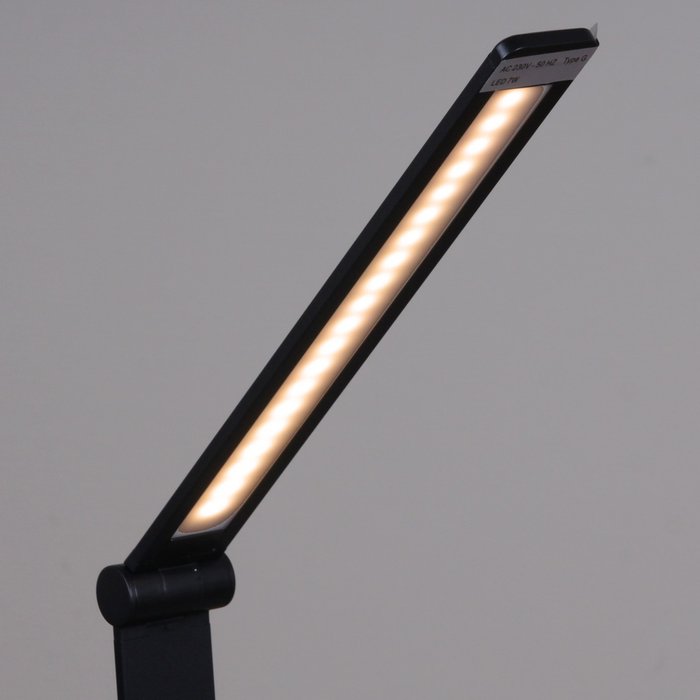 Настольная лампа 02088-0.7-01T BK (USB) (металл, цвет черный) - лучшие Рабочие лампы в INMYROOM