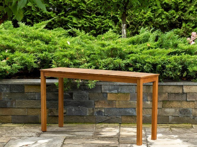 Стол Karo из массива акации коричневого цвета - лучшие Обеденные столы в INMYROOM Стол Karo из массива акации коричневого цвета - лучшие Обеденные столы в INMYROOM