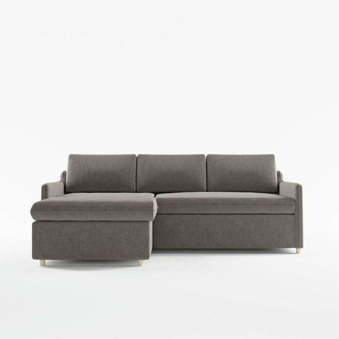 Угловой диван-кровать Tom коричневого цвета - купить Угловые диваны по цене 65990.0