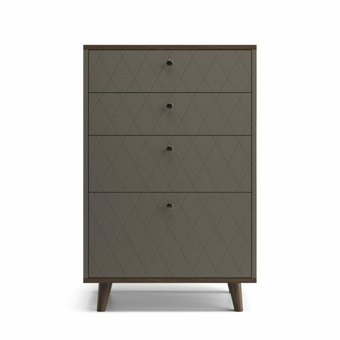 Высокий комод Twin TW020 коричневого цвета Высокий комод Twin TW020 коричневого цвета