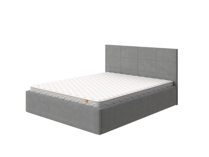 Кровать Alba Next 160х200 серого цвета 