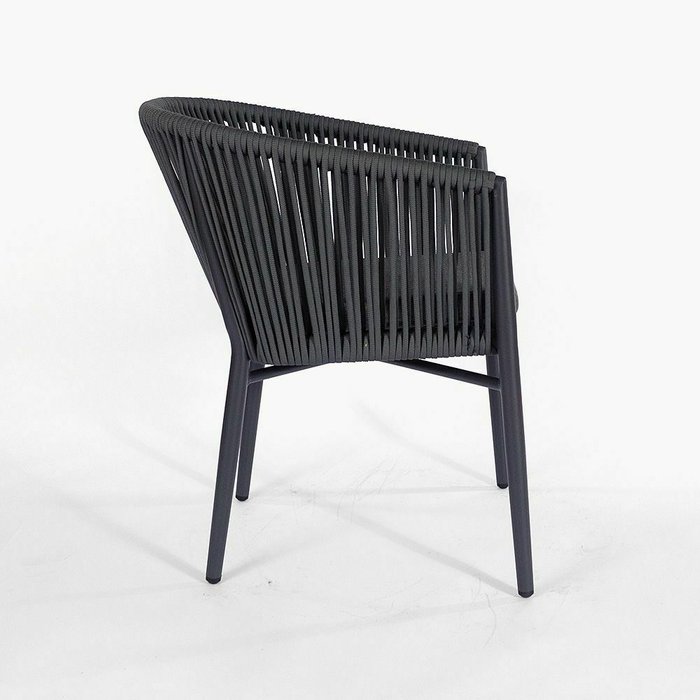 Стул Марсель темно-серого цвета - купить Садовые стулья по цене 22000.0