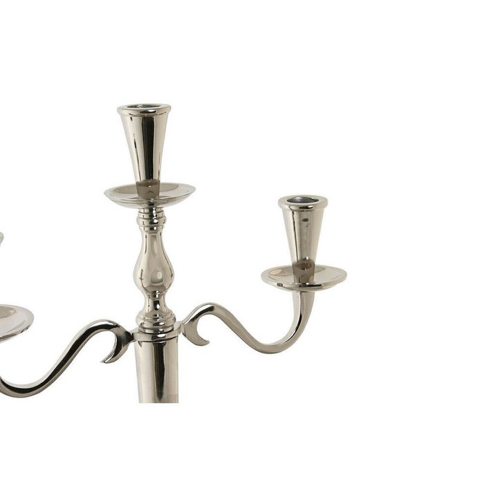 Канделябр DKD Home Decor 30 x 12 x 46 cm Серебристый Алюминий хром - лучшие Подсвечники в INMYROOM Канделябр DKD Home Decor 30 x 12 x 46 cm Серебристый Алюминий хром - лучшие Подсвечники в INMYROOM