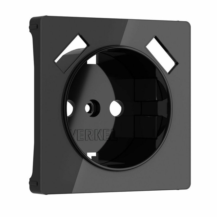 Накладка для розетки USB черный акрил W1179548 Встраиваемые механизмы черные акриловые Накладка для розетки USB черный акрил W1179548 Встраиваемые механизмы черные акриловые