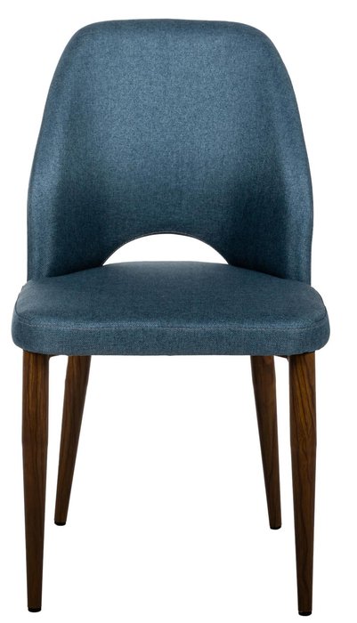 Стул Ledger синего цвета - лучшие Обеденные стулья в INMYROOM