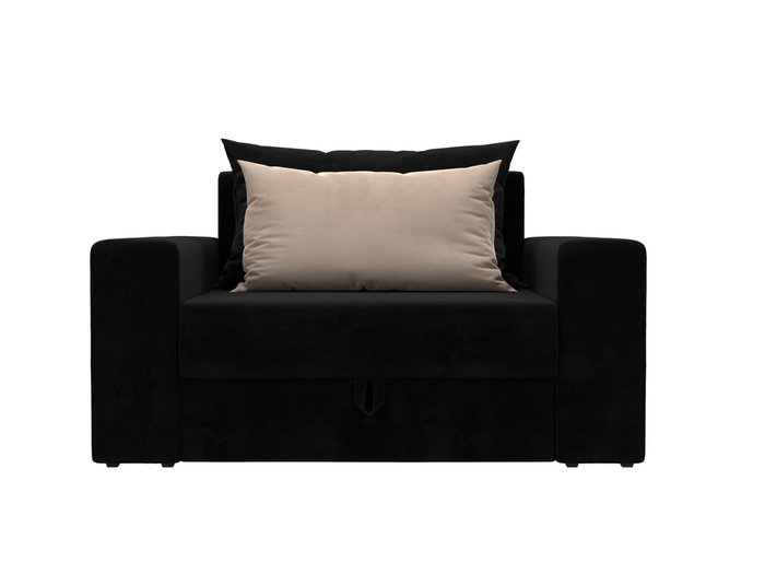 Кресло-кровать Мэдисон черного цвета - купить Интерьерные кресла по цене 25990.0